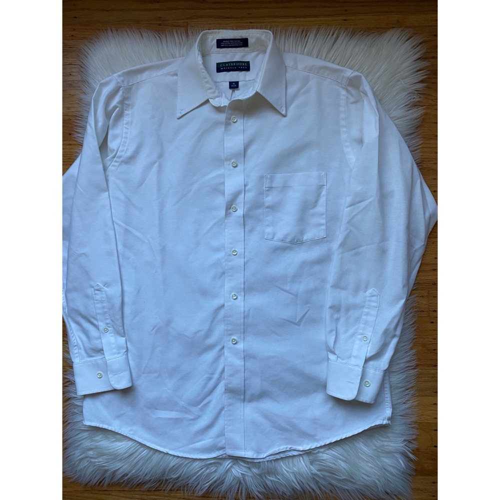 Claybrooke white button down shirt